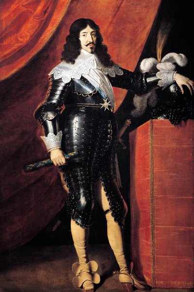 Luigi XIII 1601-1643 Re di Francia, 1610-1643 da Philippe de Champaigne